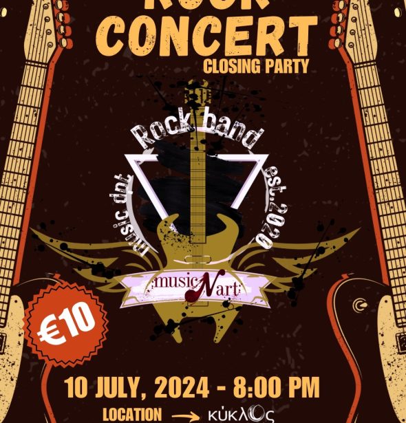 Join Us for an Unforgettable Closing Party! Let’s end this academic year with an amazing night of music and celebration!!